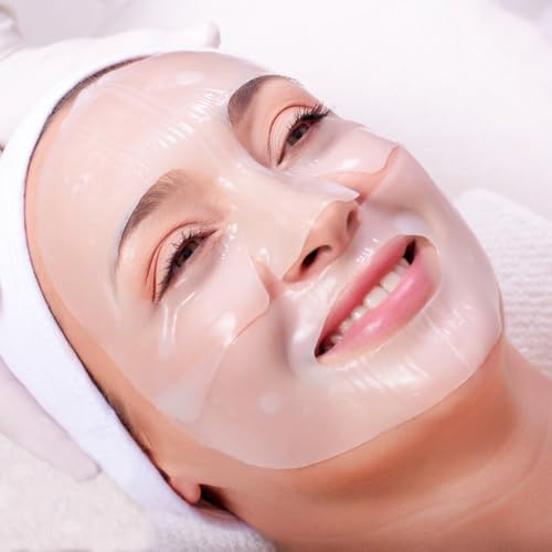 Kewhunt Máscara facial de colágeno profundo durante a noite, máscara profunda real, máscara de hidro