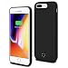 Produktbild Never Run Out iPhone 7 Plus / 8 Plus Backup Battery Charger Protective Case 7200mAh, 230% Extra, Fast-Charging Power Bank + Gift: Glass Screen Protector