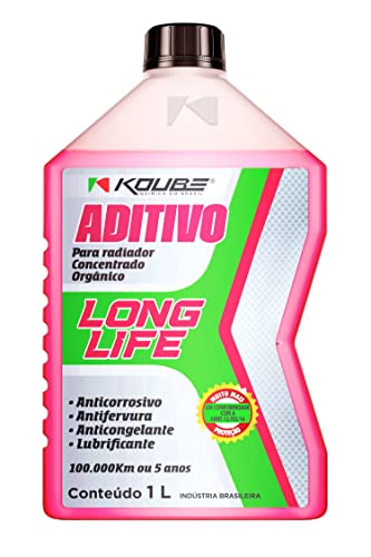 Aditivo Concentrado Orgânico 1 litro Para Radiador Motores Flex e Diesel Koube