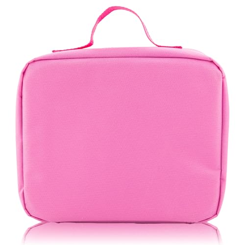 Disney Princess Lunch Box for Kids | Insulated Lunch Bag Lunch Box for Girls, Boys, Unisex, Toddlers| Disney Princess Pink Reusable Lunchbox