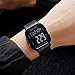 Gosasa Fashion Square Digital Watch for Women Men Multifunction Unisex Outdoor Sport Wristwatch with Dual Time Countdown 50M Waterproof (Black)
