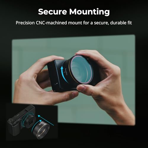 SmallRig UV Filter and Lens Hood All-in-One for RICOH GR IV GRIV with Silicone Protective Cap, Dedicated Sun Hood Reduce Straylight, Multi-Layer Coatings, Scratch Resistant - 5679 by SMALLRIG - Image 5