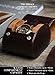 Single Watch Case Travel Box - Watch Travel Case for Men – Single Watch Roll - Espresso Brown Swiss Motif Vegan Leather
