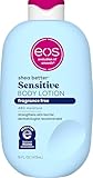 eos Shea Better Sensitive Skin Body Lotion - Fragrance-Free, 48-Hour Moisture Eczema Cream & Dry Skin Relief, Vegan, 16 fl oz (Packaging may vary)