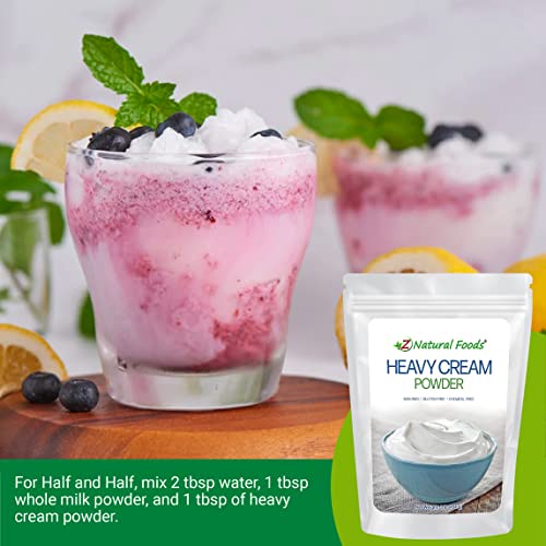 Z Natural Foods’ Premium Heavy Cream Powder-Gluten Free- Gmo-Free - 1 Lb #TOP5