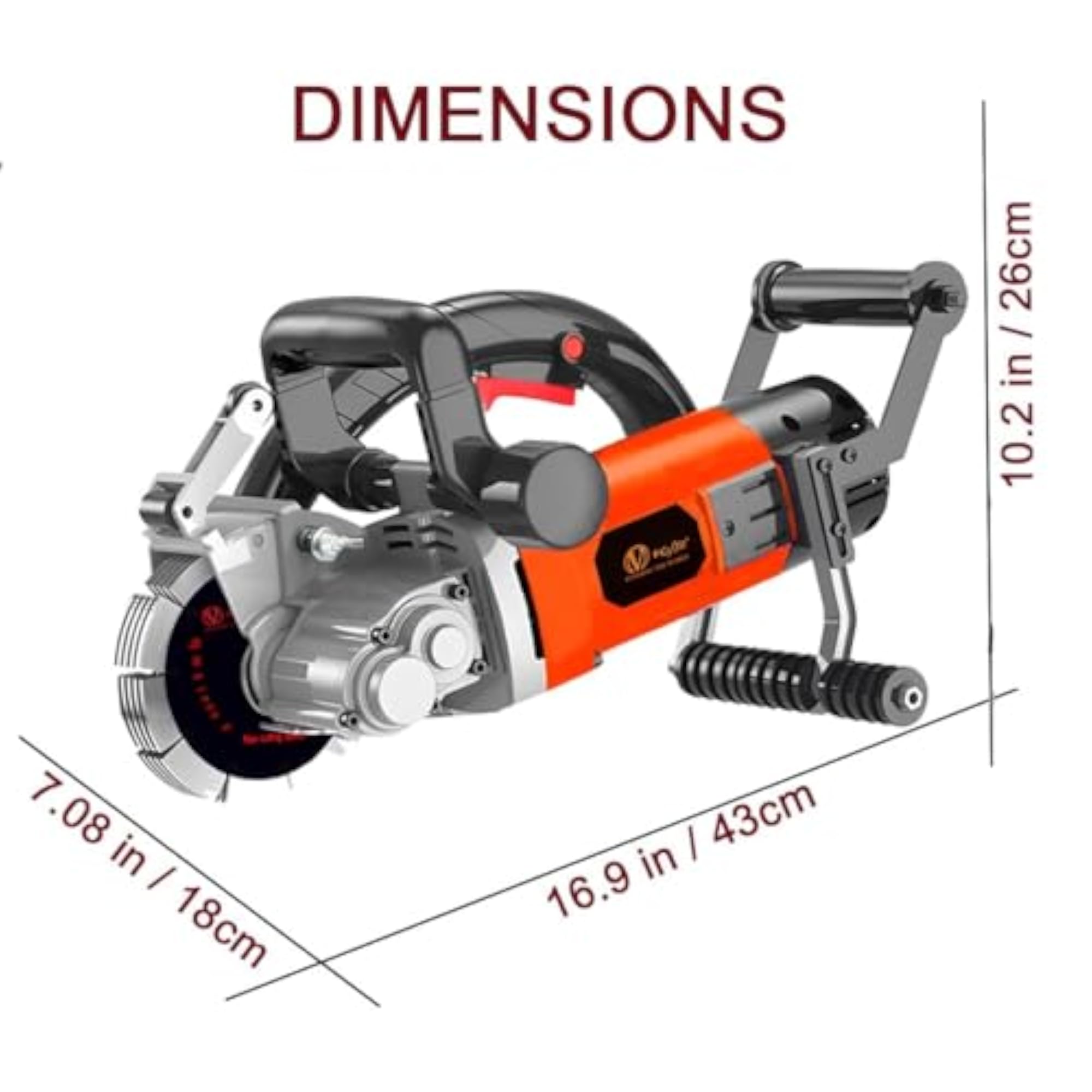 WC-33X Electric Wall Chaser Machine 6000W