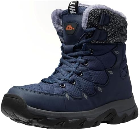 （03:00時点） [BTNTN] スノーブーツ スノーシューズ メンズ レディース 防水 防寒 雪 冬靴 滑り止め 防寒シューズ 防寒靴 防寒ブーツ 靴 ボア 裏起毛 ウィンターブーツ ハイカット アウトドア 軽量 耐水 男女兼用 2094 ブルー 26.0cm