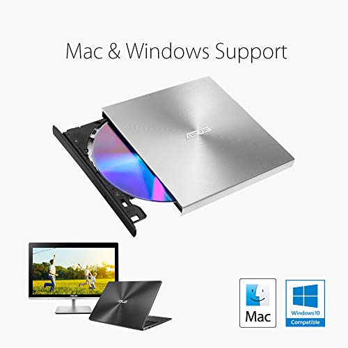 Gravador DVD-Rw Externo 8X, Asus, Acessórios para Computador, Prata