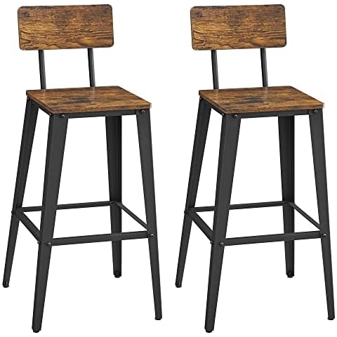 VASAGLE Tabouret Bar Industriel LBC078B01 Cover