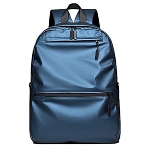 PORRASSO Mannen Rugzak Causale Daypack Laptop Rugzak 14 Inch Laptop Waterdichte Rugzak voor College Reizen Dagelijks Gebruik
