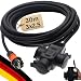 Produktbild maxgo Verlängerungskabel 30m Außen 3Fach Verteiler Stromkabel Außenbereich Schuko Verlängerung 30 Meter Outdoor Verlängerung Kabel Steckdosenleiste 3-Fach Mehrfachstecker Multisteckdose 3x2,5