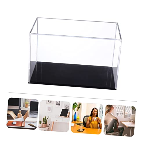 WOONEKY 1 Unidade Caixa De Exibição Transparente Vitrines Armário De Exposição Vitrine Vitrine Acríl