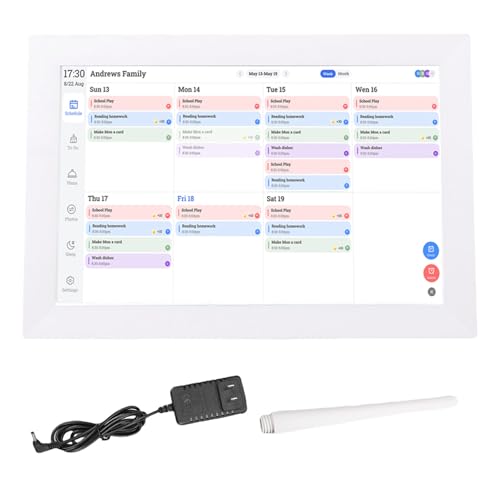 GOWENIC 13.3�C���`�X�}�[�g�f�W�^���J�����_�[�AAI�|�[�g�������@�\�t��WiFi�^�b�`�X�N���[���t�@�~���[�v�����i�[�A�Ƒ��g�D��H���v��̑I���`���ɍœK (�č��v���O)