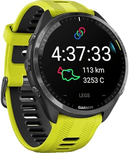 GARMIN Runners Smartwatch Forerunner 965 | 23 Days of Battery Lif...