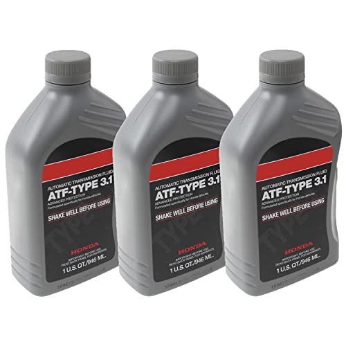 Genuine OEM Automatic Transmission Fulid 3 Quarts ATF-Type 3.1 (3x1 Qt) For Honda