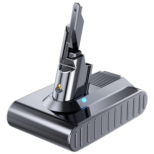 Upgraded 6.0Ah V7 SV11 Battery 229687 Replacement for Dyson V7 Animal/Trigger/Motorhead Pro/Car+Boat/SV11 V7 battery replacement Handheld Cordless Vacuum Cleaner 21.6v Li-ion 6 cell 229687 Battery