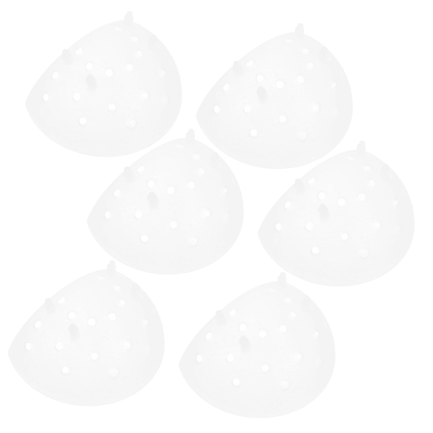 Moules de cubilose PP blanc HOMSFOU | Lot de 18 pièces pour mise en forme