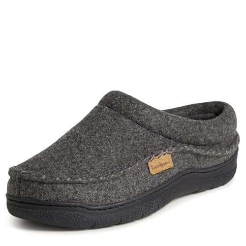 Dearfoams mens Thompson Memory Foam Clog SlipperSlipper