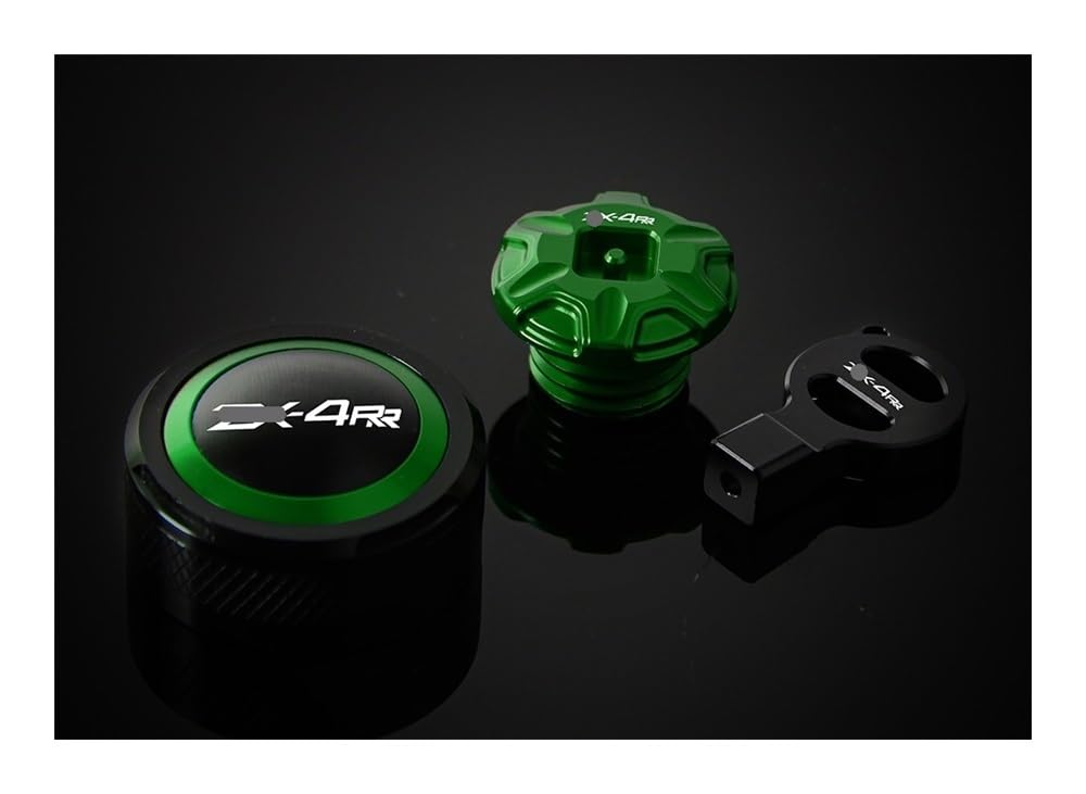 Alu-Deckel Für Bremsflüssigkeitsbehälter Kawasaki ZX-6R – Schutzabdeckung, Verschiedene Farben