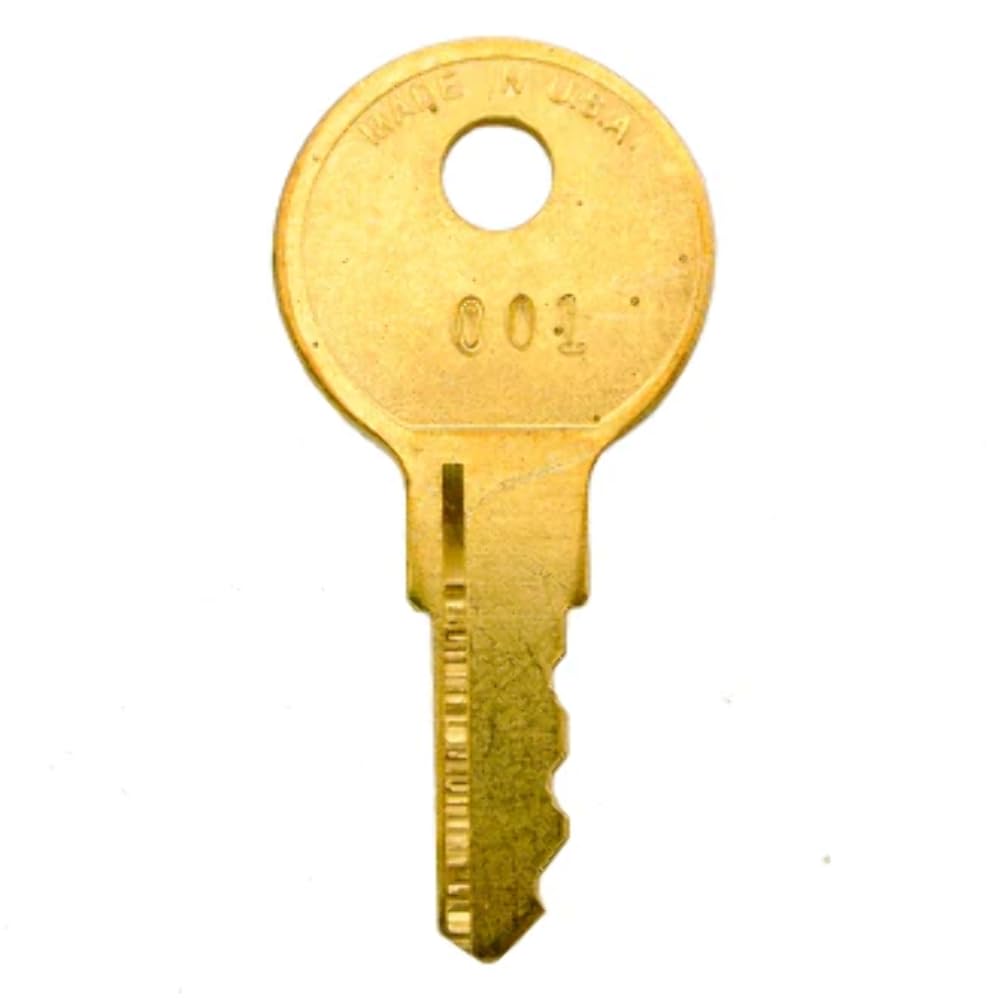 Kimball Office 001 File Cabinet Replacement Key [SINGLE SIDED] 1