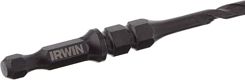 Miniatura 6 de IRWIN Tools 1870566 Impact Performance Series Instalación de tornillos para hormigón Broca de 532 pulgadas x 5 pulgadas para tornillos de 316