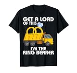Get A Load Of This I'm The Ring Bearer Wedding Funny Truck T-Shirt