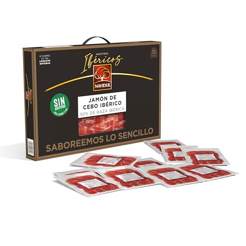 Miniatura 2 de Navidul Maletín De Jamón De Cebo Ibérico 50 Raza Ibérica Freshpack Envasado Al Vacío - 12x75g,Total 900 Gr