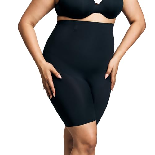Image of NYKD by Nykaa Bonded Seamless Tummy and Thigh Shapewear | High Waist, Regular fit -NYSH31