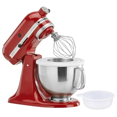 Tazón de Acero Inoxidable 5QT con Tapa Compatible con KitchenAid miniatura 2