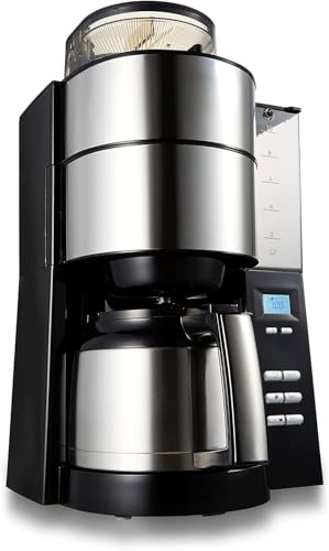 全自動フィルターペーパー式 コーヒーメーカー アロマフレッシュ 10杯用 AFT1022-1B ブラック