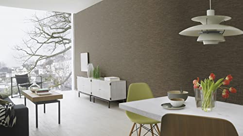 Papier peint intissé posable sans table Rasch Curiosity aspect bois 537055