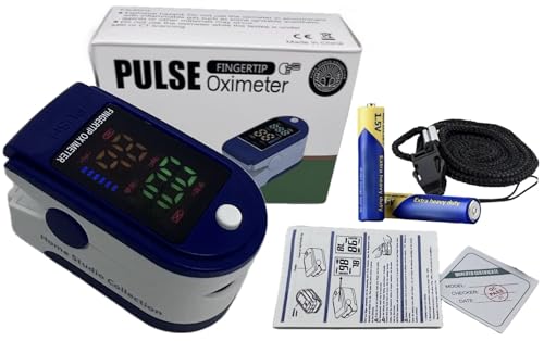 Home Studio Collection LK87 Finger Pulse Oximeter Larger Display Blood Oxygen Monitor thumb #7