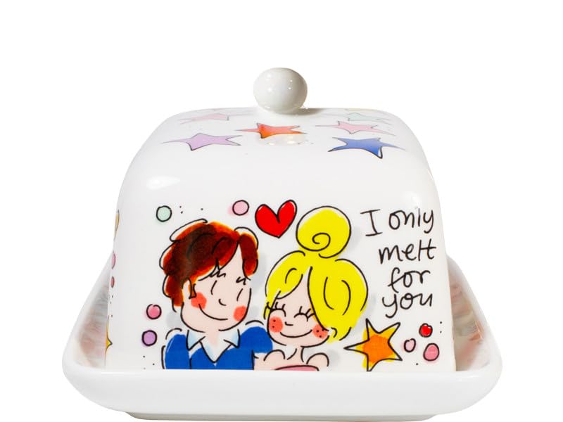 Butterdose aus Keramik – Butter Makes it Better – Blond Amsterdam – Frühstücksaccessoire – Dekorativ & Praktisch – Geschenkidee