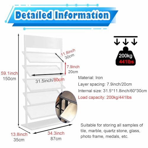 Présentoir carrelage vertical pour stocker vos lots sans casse - 7