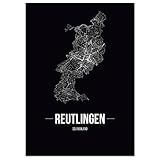 JUNIWORDS Stadtposter - Wähle Deine Stadt - Reutlingen - 