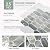 Vamos Tile Upgraded Thicker Design Peel and Stick Backsplash Tile, Self Adhesive Vinyl Wall Tiles, Stick on Backsplash for Kitchen, Bathroom, RV,Pantry,10-Sheet Grayish Blue Marble with White Grout