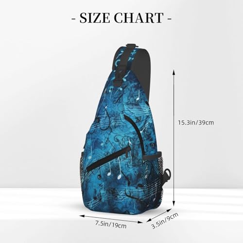 Bolso cruzado tipo sling bag negro para viajes miniatura 2