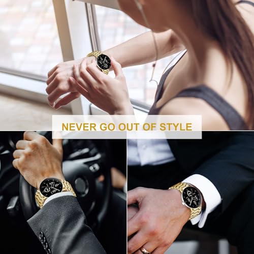 Image of Yeahxing Metal Band for Pixel Watch 5 /4 /3 /2 /1 45mm 41mm - Stainless Steel Bands for Google Pixel Watch 2026, Adjustable Wristband for Men Women