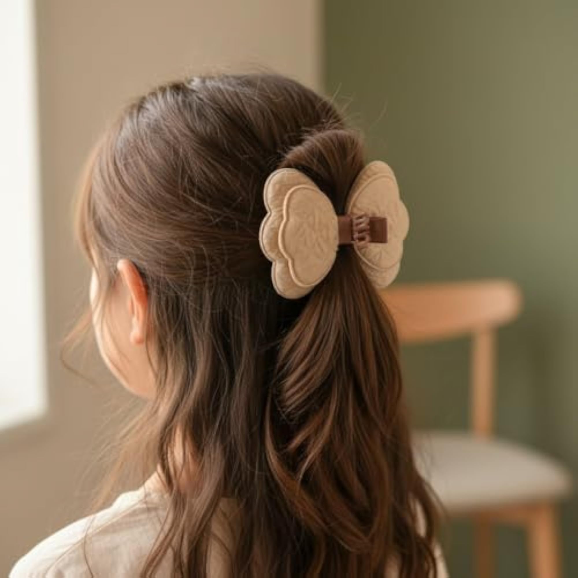 Baby Girl Hair Clips Set, Butterfly Bow Style
