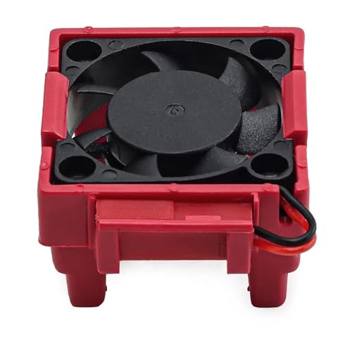 RC�A�N�Z�T���[�p�[�c For Traxxas For Bandit For Rustler For Stampede For Slash 2Wd 4X4 For VXL-3S �x���j�I�� ESC �q�[�g�V���N��p�t�@�� RC�p�[�c�C��(Red)