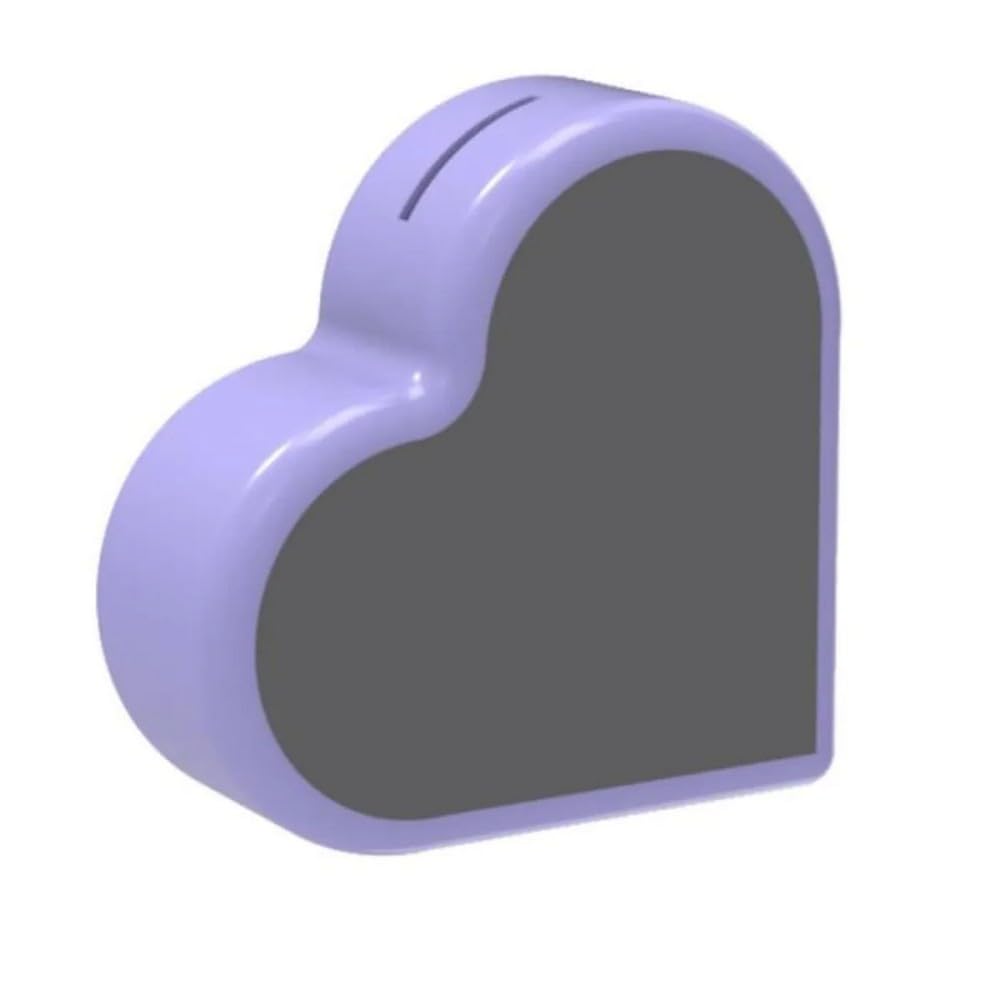 Amazon.co.jp: BLUE SKY ハート貯金箱 スレート付き : おもちゃ