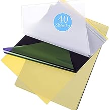 40-Pack Tattoo Stencil Paper - 4 Layers, 8.5" x 11" A4 Size, Thermal Transfer Paper for Tattoo Supplies