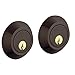 Baldwin 8242.112 Venetian Bronze Double Cylinder Contemporary Deadbolt