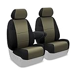 Coverking CSC2S9TT7456 Custom Fit Front 50/50 Bucket Seat Cover for Select Toyota FJ...