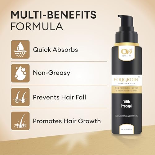 CO LUXURY Foligroin Hair Growth Serum 100 ml - Image 5