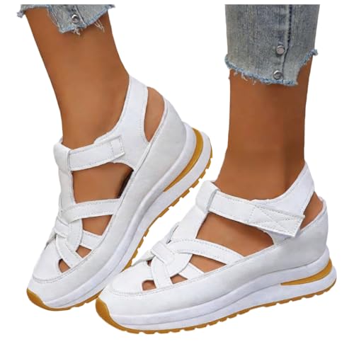 Sandalias de cuña cómodas de estilo bohemio para el verano 2