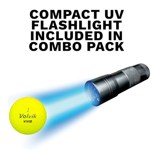 Volvik Vivid Twilight Glow-in-the-Dark Golf Balls 6-Pack
