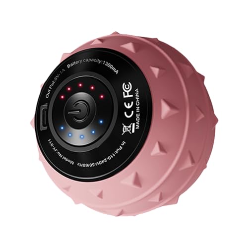 Bola eléctrica de masaje – sesiones de relajación y masaje manual – aparato compacto de masaje de tejidos profundos suaves para la piel para hombro nuca espalda piernas Bola eléctrica de masaje – sesiones de relajación y masaje manual – aparato compacto de masaje de tejidos profundos suaves para la piel para hombro nuca espalda piernas