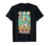 Ramen Nudeln Chefkoch Lustige Katzenliebhaber Japan T-Shirt