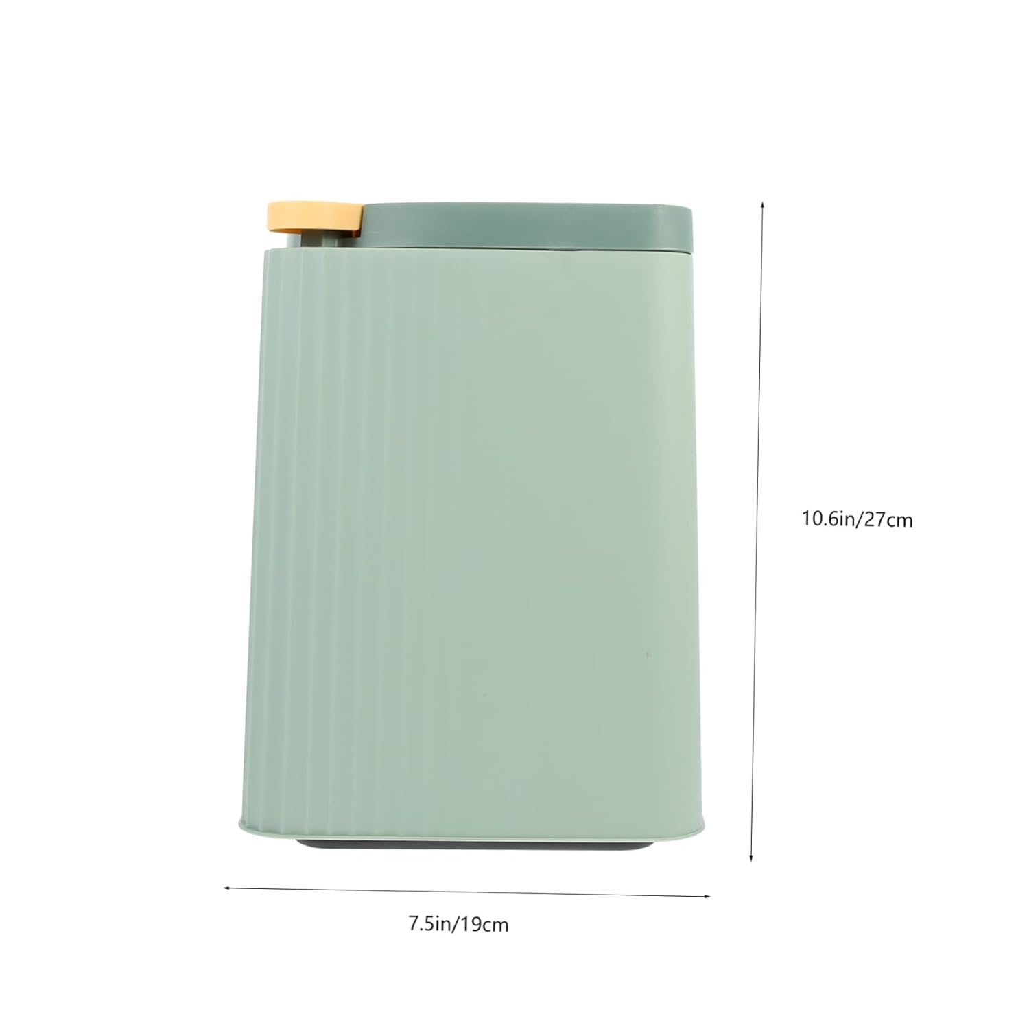 Touchless Living Room Trash Can Lid for Kitchen Bedroom Bathroom Garbage Container